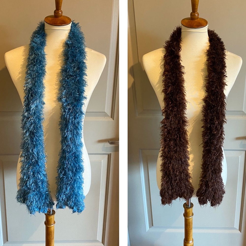2 Fury soft scarfs